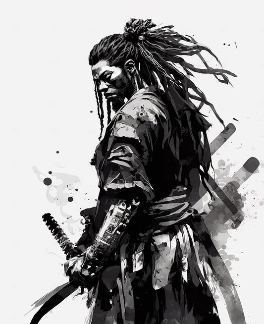 KABRIT "Rasta Samurai" Tee Unisex