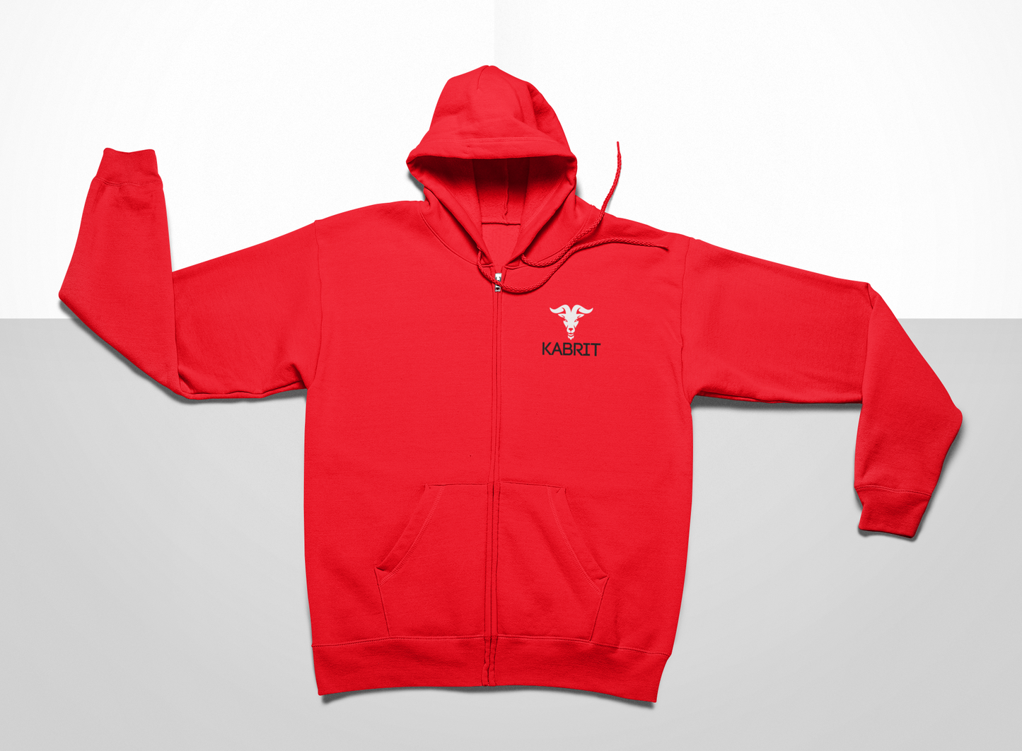 KABRIT Origin Minimalist Zip Hoodie